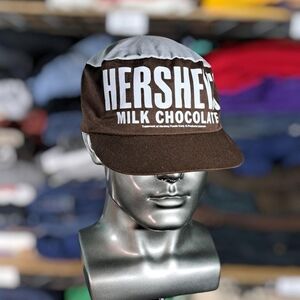 Vintage 80s Hershey's Milk Chocolate Candy Bar Painters Cap